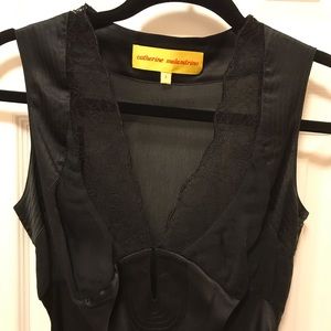 Catherine Maladrino silk slip dress